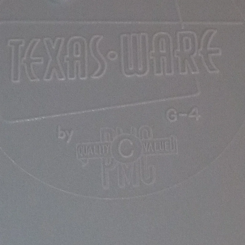 Vintage Texas-Ware Sky Blue Melamine Dinner Plates Set of 5 G-4 PMC Retro